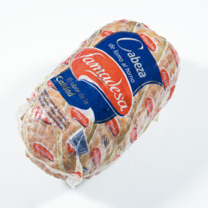 Cabeza de lomo al horno