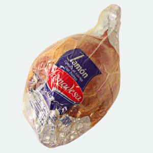 Jamón cocido al horno con hueso